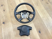 Nissan Skyline R33 Gtr Steering Wheel Genuine Oem Red Stitching S14 Stagea 240sx