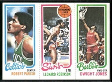 1980-81 Topps Robert Parish, Leonard Robinson, Dwight Jones #97-187-46 ~ NM-MT ~