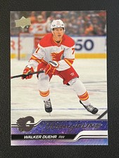 Walker Duehr 2023-24 Upper Deck Series 1 Young Guns Rookie RC Flames