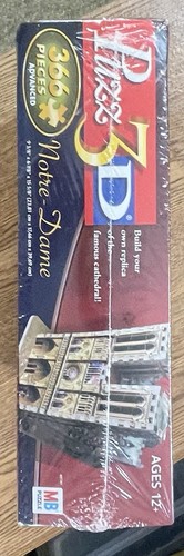 Puzz 3D Notre Dame Cathedral 366 Pcs Advanced Puzzle Milton Bradley 2005 Sealed - Bild 4 von 5