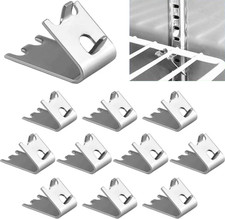 920158 Freezer Shelf Clip,Stainless Steel Shelf Clip for Refrigerator,Freezer Co