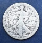 1917 Walking Liberty Half Dollar  Silver Coin