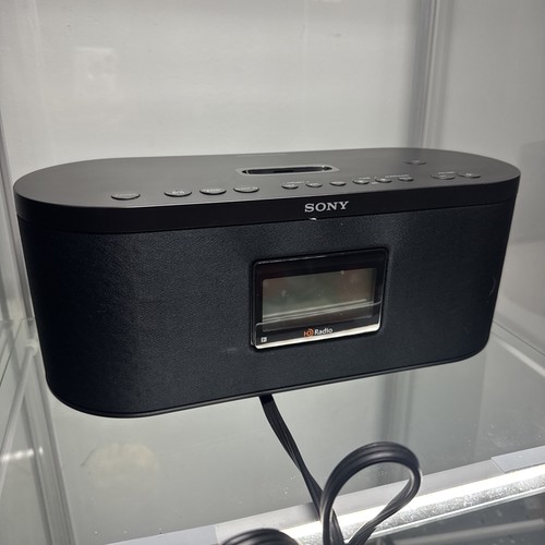 Sony XDR-S10HDiP HD Radio w/ iPod dock Tested/Works No Remote