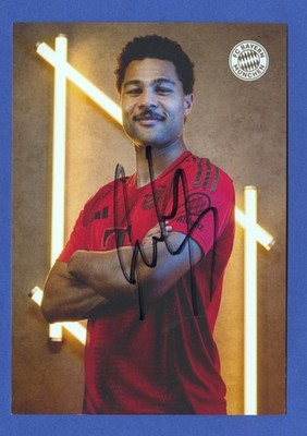 Serge Gnabry - FC Bayern Munich - 2024/25 Original Signed Autograph Card