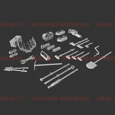 3D Printed 1/72 German tank repair kit Unpainted