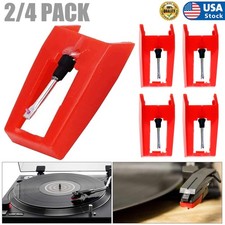 2/4x Diamond Replacement Turntable Cartridge Needles For Crosley Phonography USA