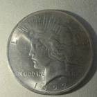 1922 Peace Dollar $1 Silver Circulated Philadelphia KM#150