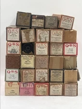 Lot of 29 Vintage Q.R.S. and Imperial Piano Rolls