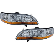 Left Right Headlight For Honda Accord 2001-2002 Dx Ex Lx Se Value Pkg Halogen Left Right Headlight For Honda Accord 2001-2002 Dx Ex Lx Se Value Pkg Halogen