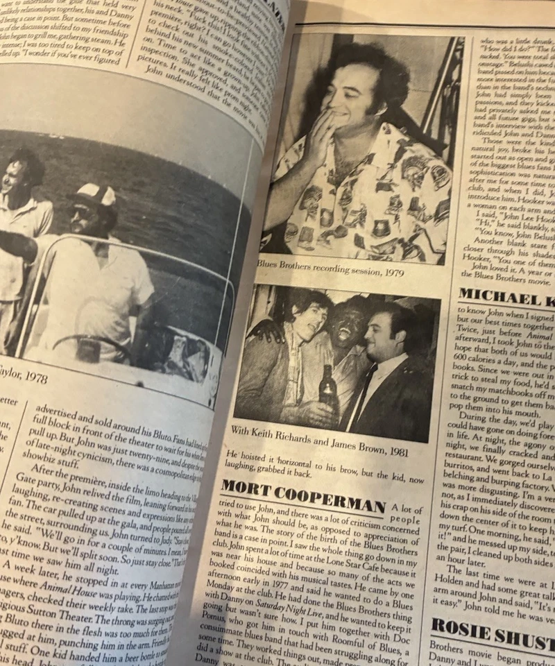 Rolling Stone Magazine Issue #368 April 29, 1982 John Belushi - Image 4 of 4