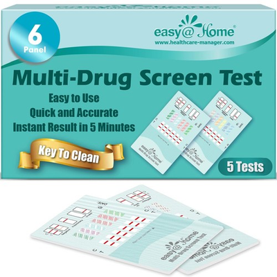 #ad Easy@Home 6 Panel Drug Test Kit Instant Urine Screen $327.05