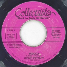GENE PITNEY Every Breath I Take / Mecca COLLECTABLES COL 3016 VG 45 Pop Rock 7"