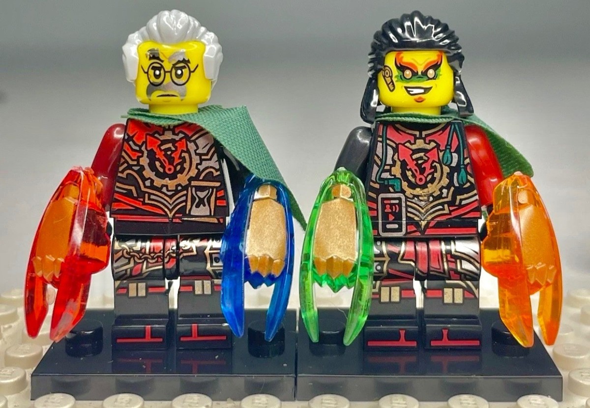 NINJAGO WORLD © TWINS -2- HANDS OF THE TIME ACRONIX & KRUX SEASON