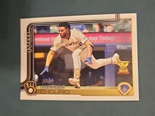 Jackson Chourio 2025 Topps Series 2  #376 Milwaukee Brewers 