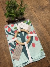 Honest Baby Organic Cotton Muslin Giftable Milestone Blanket