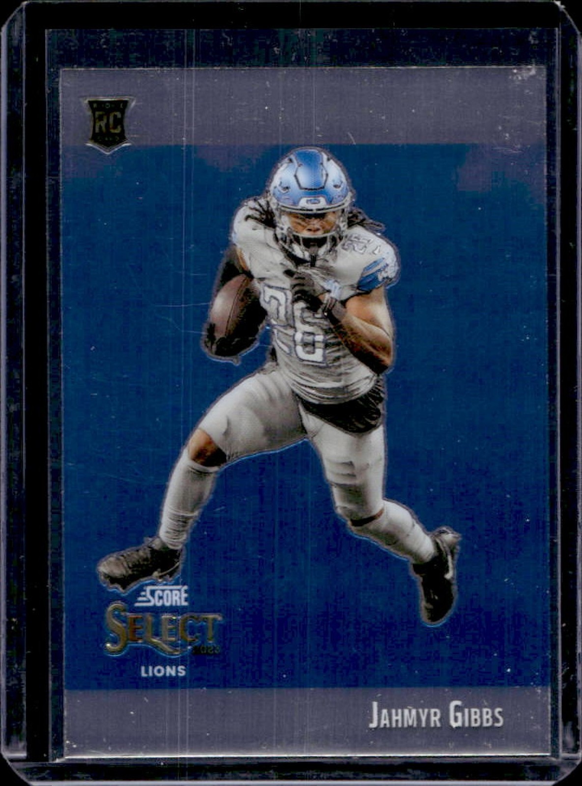 2023 Select Jahmyr Gibbs Score Throwback Rookie RC #STW-JGI Lions