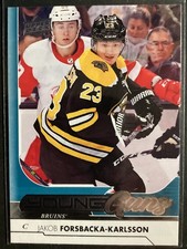 2017-18 Upper Deck Young Guns Jakob Forsbacka-Karlsson #235 Rookie (RC) Bruins