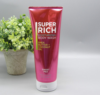 Bath & Body Works Sweet Pea Super Rich Moisturizing Body Wash 10 oz New
