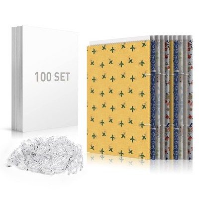 Thickened Fabric Organizer Boards for Books, Comics & Magazines - 100 PCS of ...