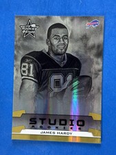 2008 Rookies & Stars Studio Rookies Gold #SR-16 James Hardy Bills #/500