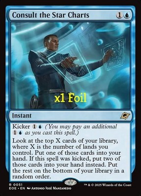 MTG Foil Edge of Eternities EOE Consult the Star Charts MINT
