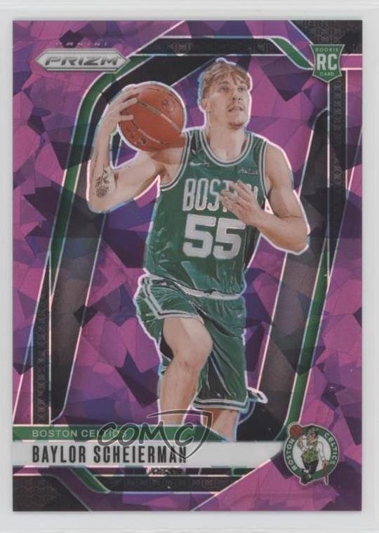 2024-25 Panini Prizm Purple Ice 5/149 Baylor Scheierman #236 Rookie RC 1h6y