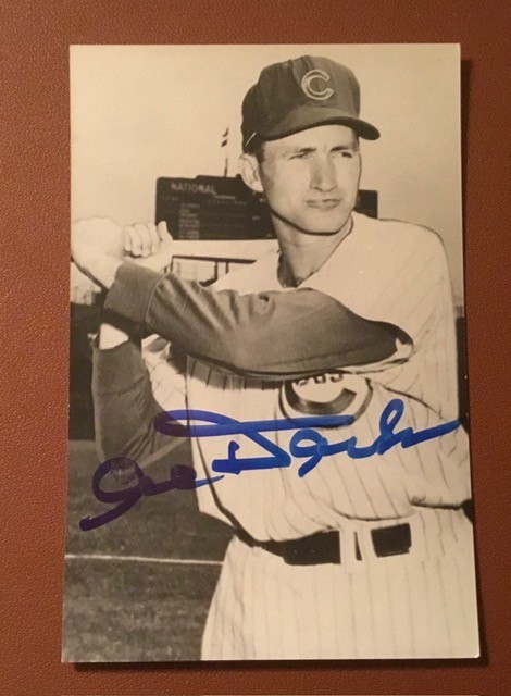 Alvin Dark (d. 2014) - MLB: Chicago Cubs- Autographed Jim Rowe Postcard