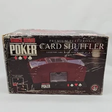 Excalibur World Series Of Poker Premium Electronic Card Shuffler Model 425W-WSOP