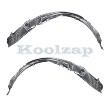 For 08-15 Lancer Evo 2.0L Front Splash Shield Inner Fender Liner Panel SET PAIR