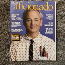 Cigar Aficionado - Bill Murray - December 2004 - Sports Greats