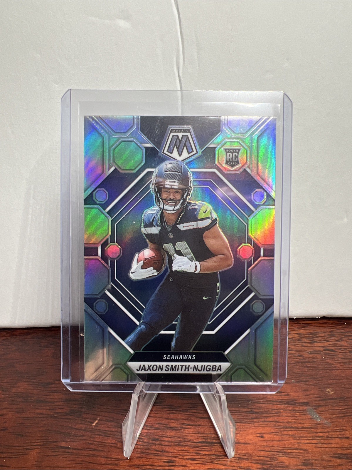 2023 Panini Mosaic Rookies Silver Prizm Jaxon Smith-Njigba #331 Rookie RC