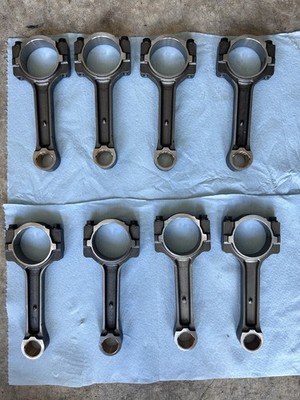 8PCS Connecting Rod w/ Bushing Set for Chevy GM 5.3L 6.0L 6.2L V8 LS2 LS3 Gen IV
