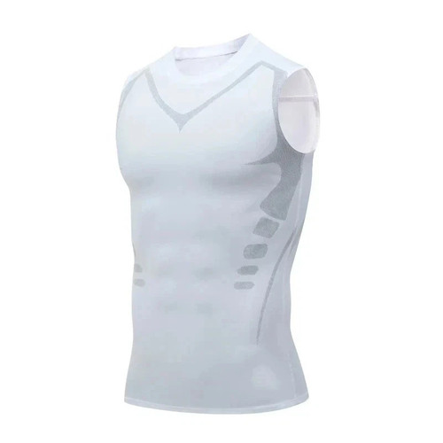 Shaperluv - Shaperluv męski czołg kształtujący, ginekomastia klatki piersiowej kompresyjny tank top - Zdjęcie 5 z 7