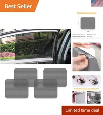 Universal Car Window Sunshade - 4 PCS Static Cling UV Protector for Cars & SUVs