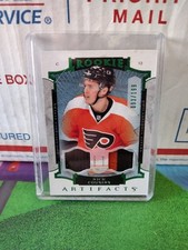 2015-16 Artifacts Rookies Emerald Jersey/Patch /199 Nick Cousins Rookie Patch RC