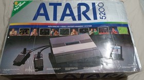 Atari 5200 Console + Controllers + Atarimax Flash Cart (COMPLETE IN BOX!)