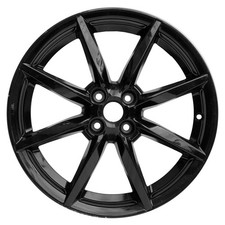 Refurbished 17x7 Painted Gloss Black Wheel Fits 2019-2023 Mazda Mx5 Miata