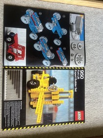 Lego Technic Fork Lift (950 + Grader And Special Lift) Instruction Manual Only