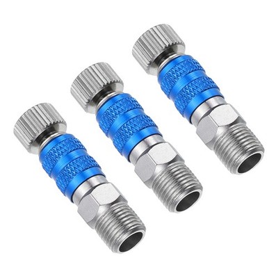 3 Pack 1/8 Air Brush Connector Adapters Air Brush Quick Connect Air Brush Quick