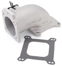 Edelbrock Low Profile Intake Elbow 90mm Throttle Body to Square-Bore Flange