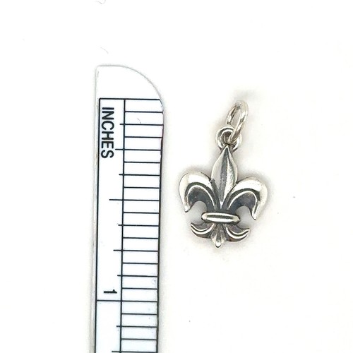 James Avery Sterlingsilber Fleur de Lis Charm oder Anhänger - Bild 2 von 3