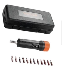 VEVOR Torque Screwdriver 1/4" Range 10-70 in/lb w/ 1 in-lb Increment View Window