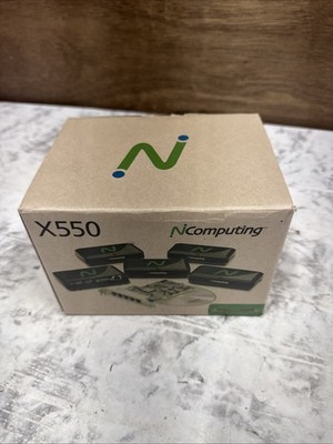New Open Box - NComputing X550 5 User Desktop Virtualization Kit 5 Users to 1 PC