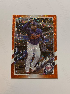 2021 Topps Series 2 Miguel Sano Orange Foil /299 Twins #383