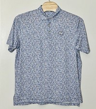 Peter Millar Summer Comfort Polo Shirt Men  s XL Graphic Print Preppy Luxury