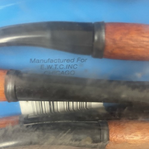 VTG New Old Stock Fujima Maple & Cherry Wood Pipes Store Display 12 Count RARE! - Picture 7 of 7