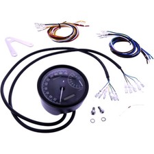 Daytona Elektronischer Tachometer 80mm mit Drehzahlmesser und Speedometer