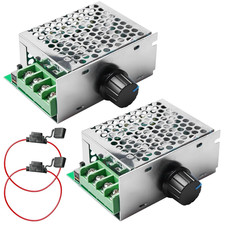 2 Regolatori Di Velocità Del Motore 12 V: PWM DC 7 – 80 V 30 A, Regolatore Di Ve