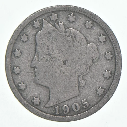 Photo of a 1905-P Liberty Nickel from an eBay listing that sold on Jul 19, 2026