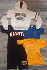 Vintage 70s 80s 90s Y2K Youth Medium Clothing Lot Baseball Tourist Grand Canyon
